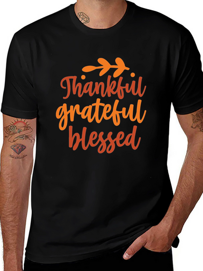 Thankful Grateful Blessed T-Shirt
