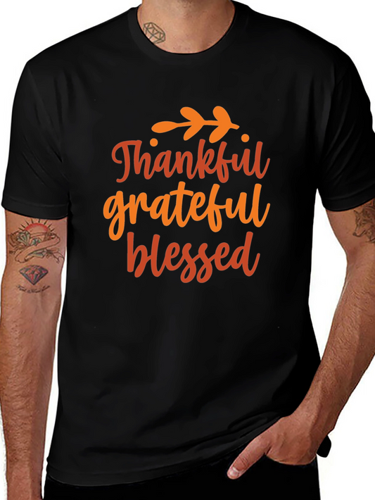 Thankful Grateful Blessed T-Shirt