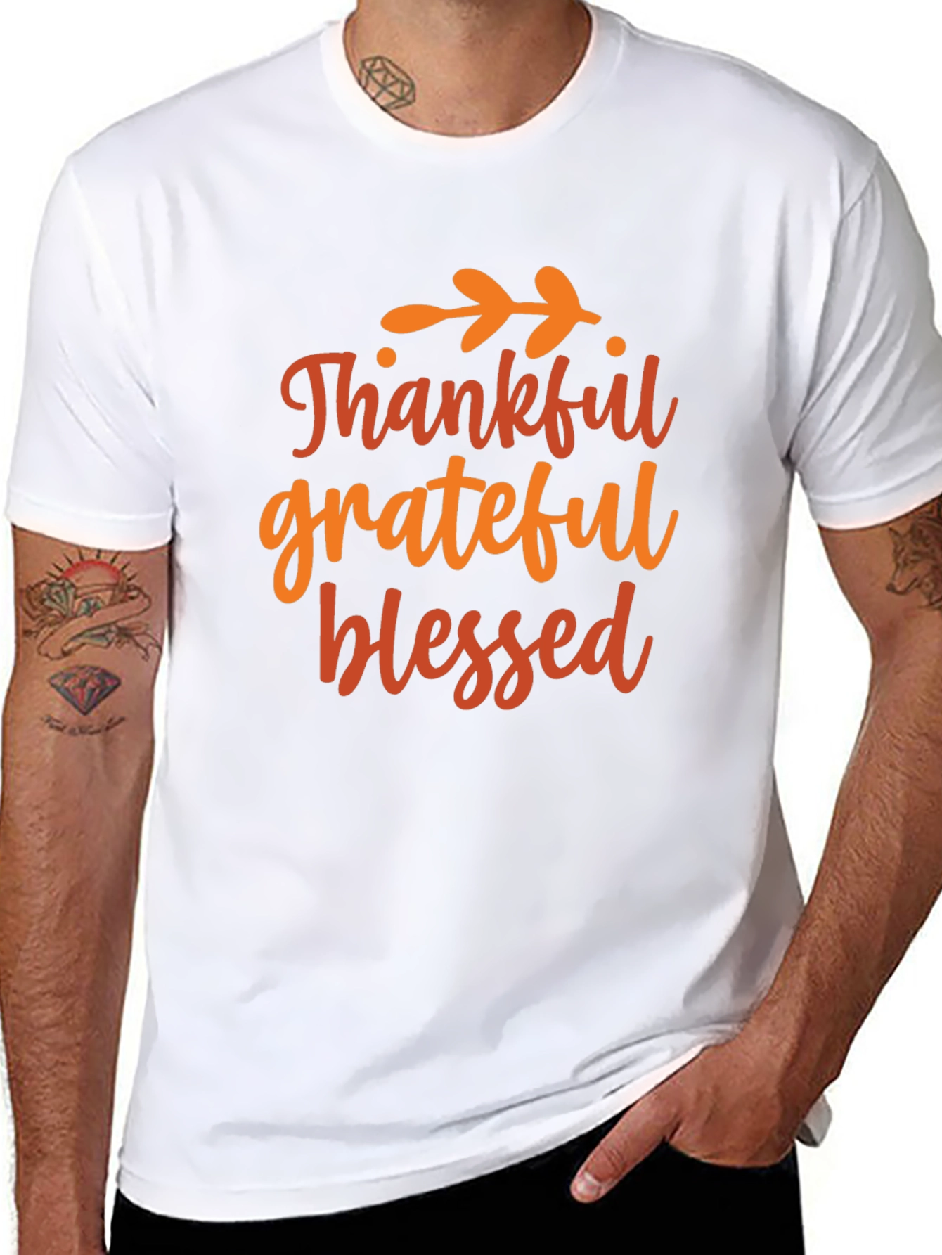 Thankful Grateful Blessed T-Shirt