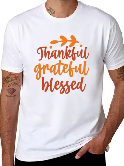 Thankful Grateful Blessed T-Shirt