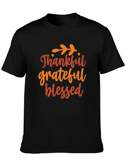 Thankful Grateful Blessed T-Shirt