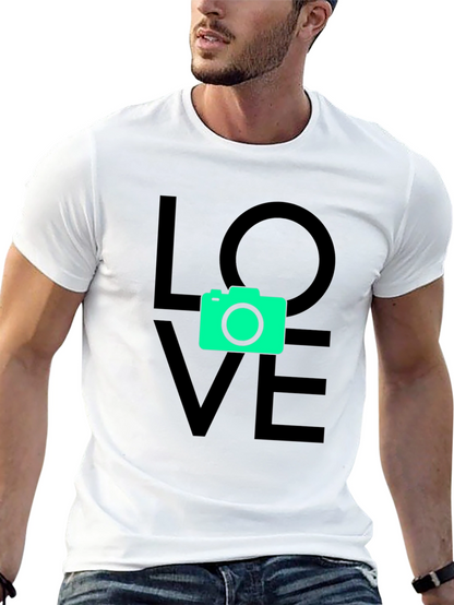 Love Photography Graphic Tee - Unisex Casual Shirt