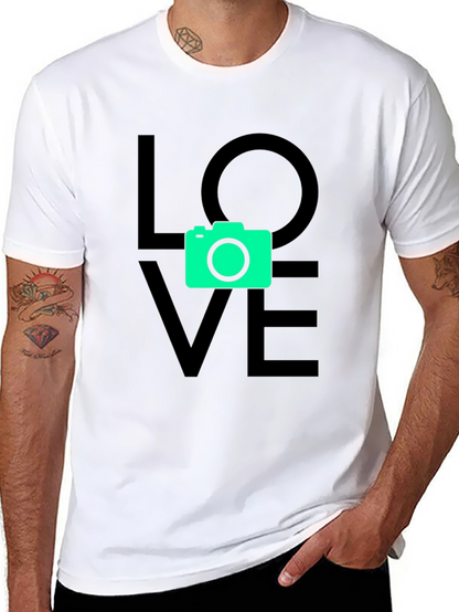 Love Photography Graphic Tee - Unisex Casual Shirt