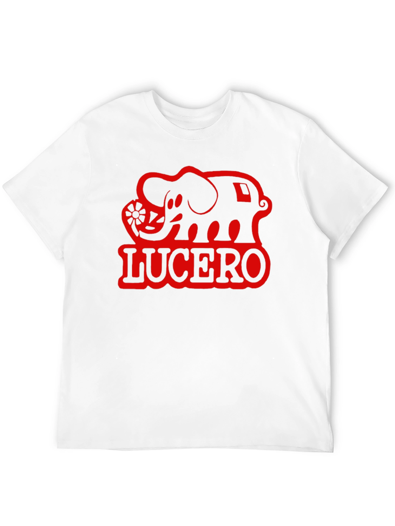 Lucero Elephant Black T-Shirt - Graphic Tee