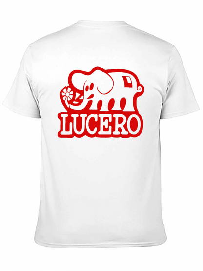 Lucero Elephant Black T-Shirt - Graphic Tee