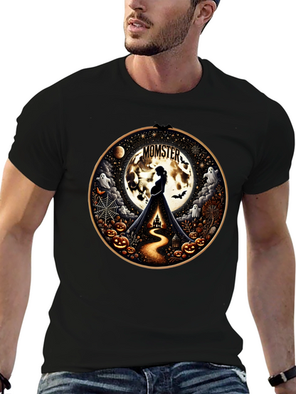 Momster Halloween Pregnancy T-Shirt