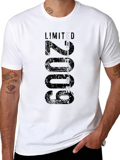 Limited Edition 2009 Graphic Tee - Black Cotton