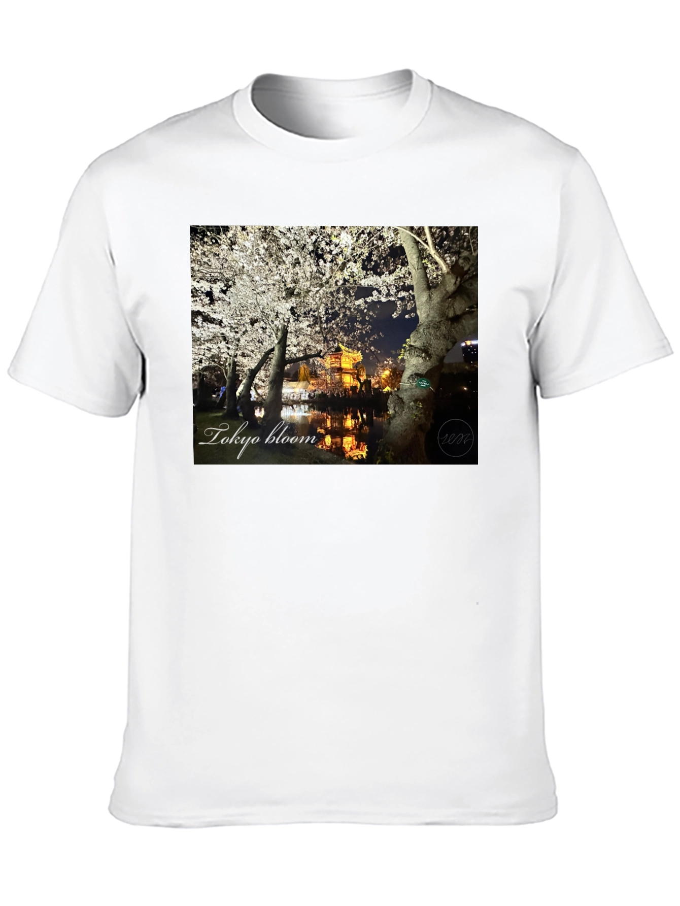 Tokyo Bloom Black T-Shirt