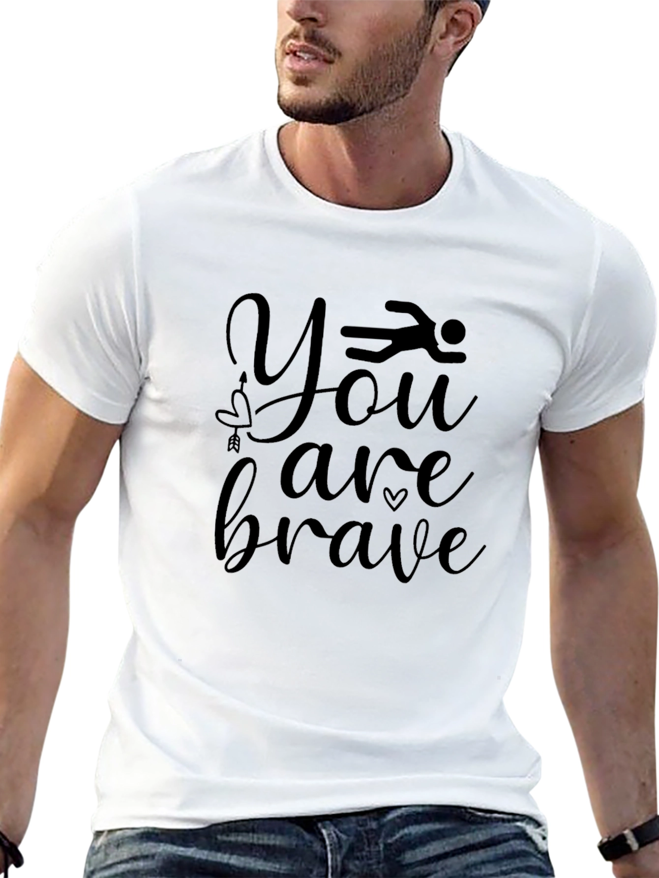 You Are Brave Graphic Tee