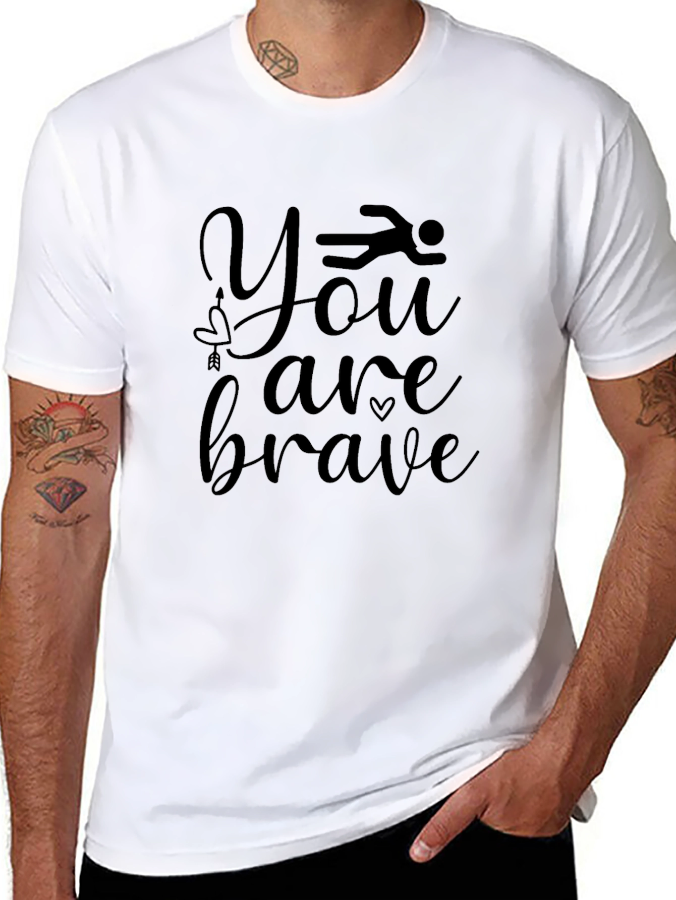 You Are Brave Graphic Tee