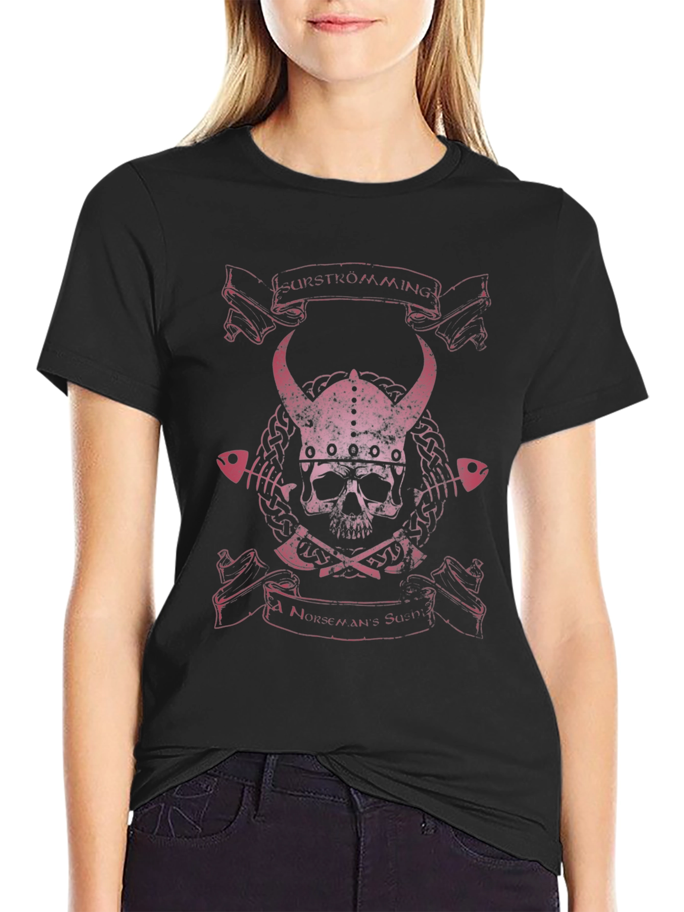 Viking Skull Graphic Tee