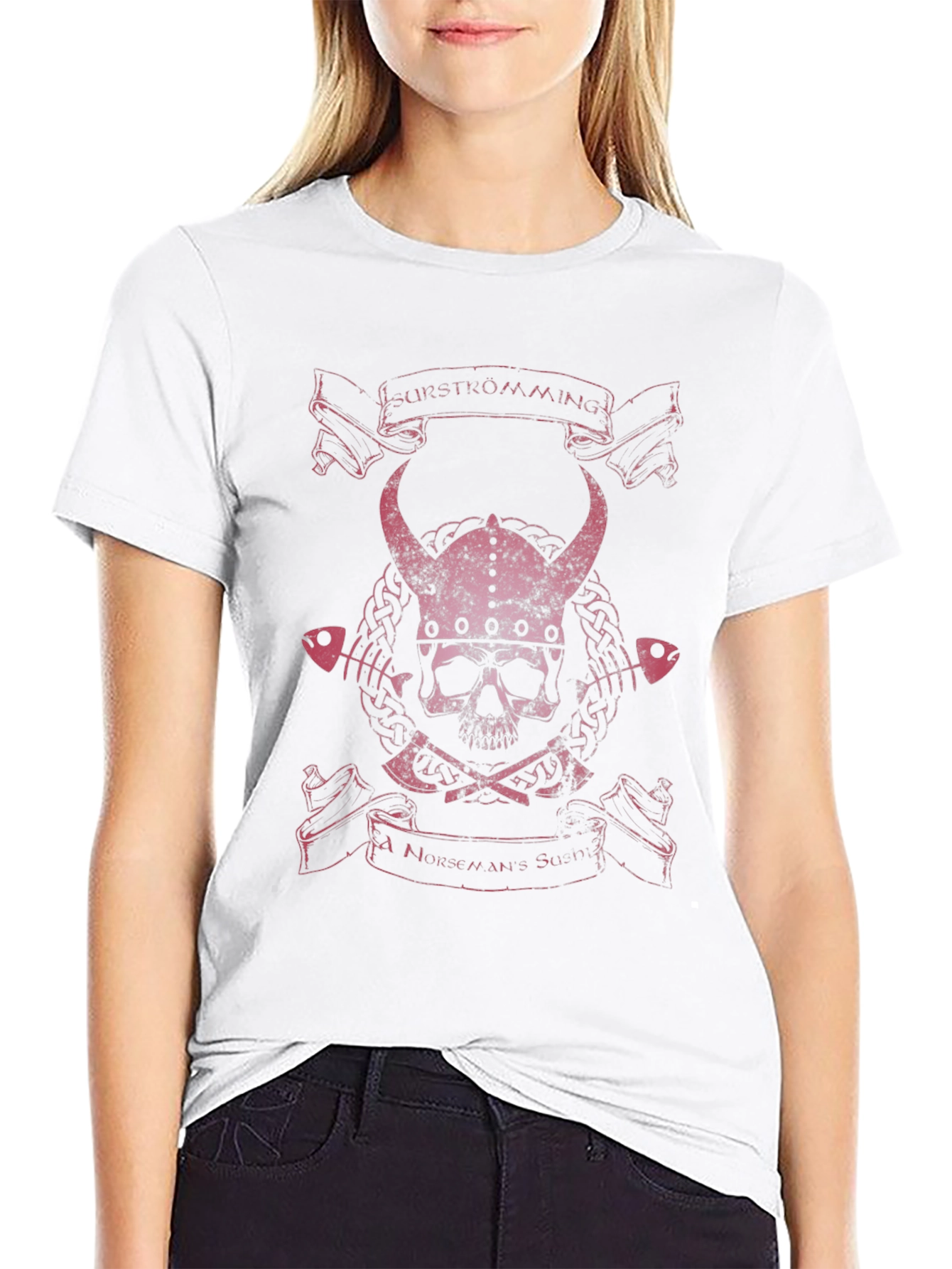 Viking Skull Graphic Tee