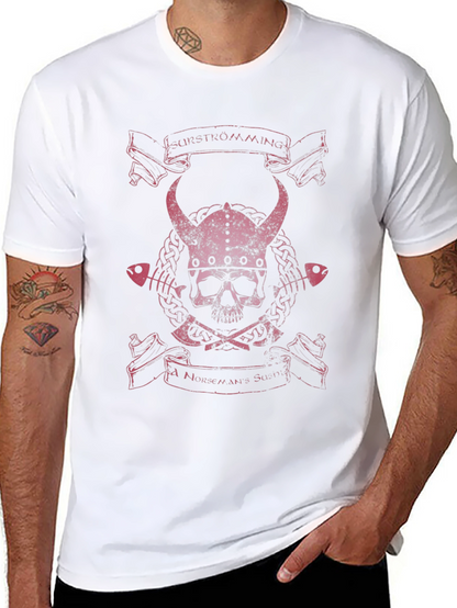 Viking Skull Graphic Tee