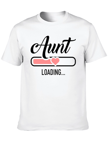 Aunt Loading T-Shirt - Pregnancy Reveal Tee