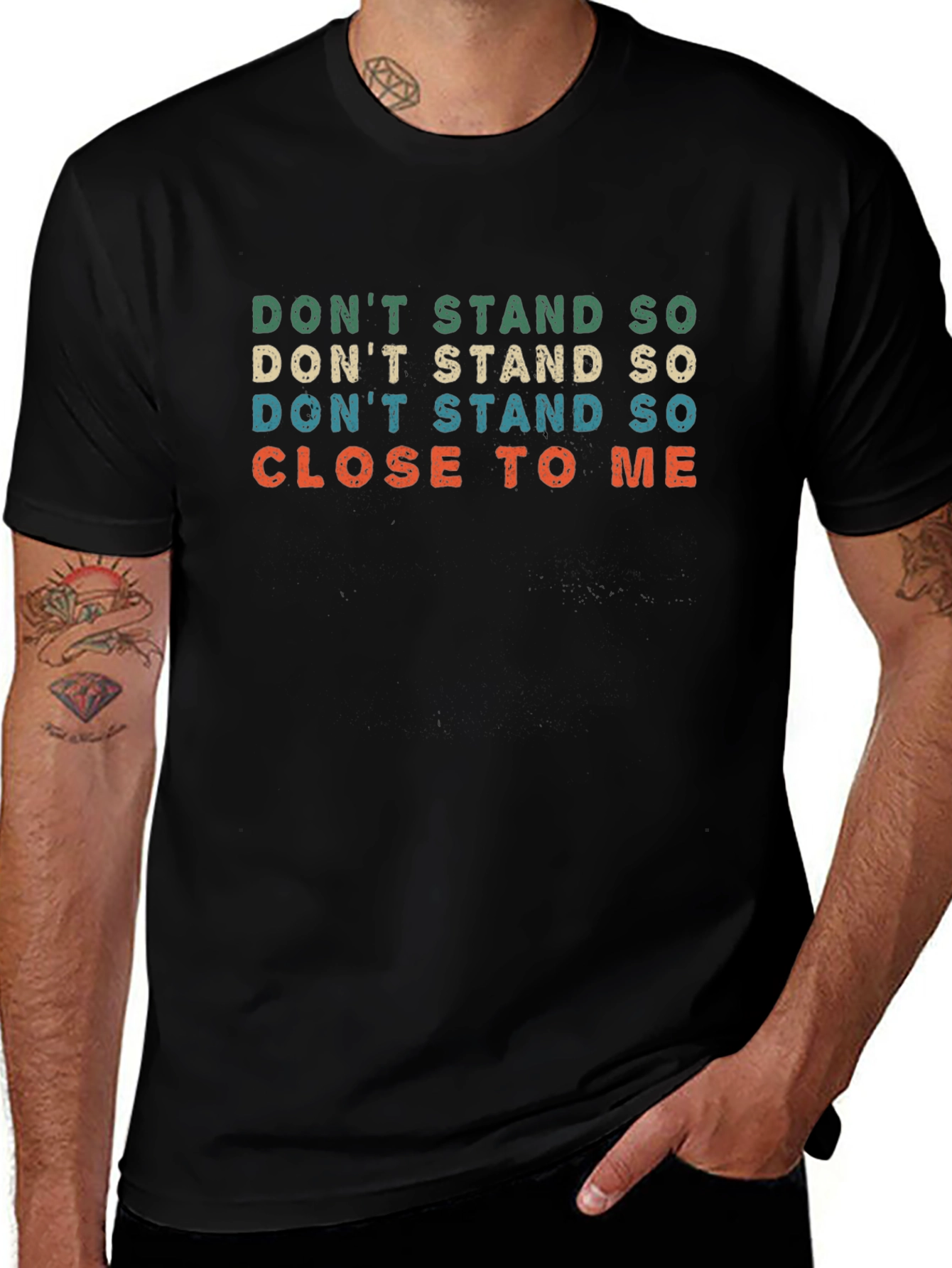 Retro Dont Stand So Close To Me T-Shirt