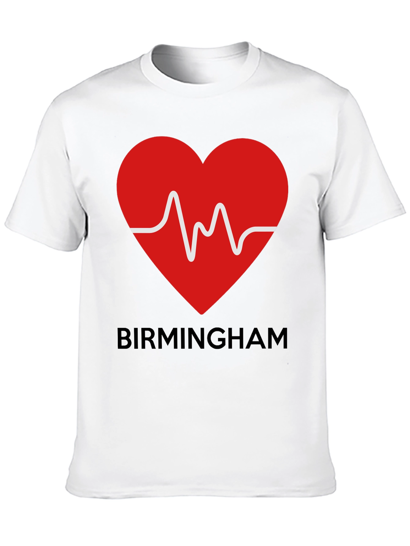 Birmingham Heartbeat Graphic Tee