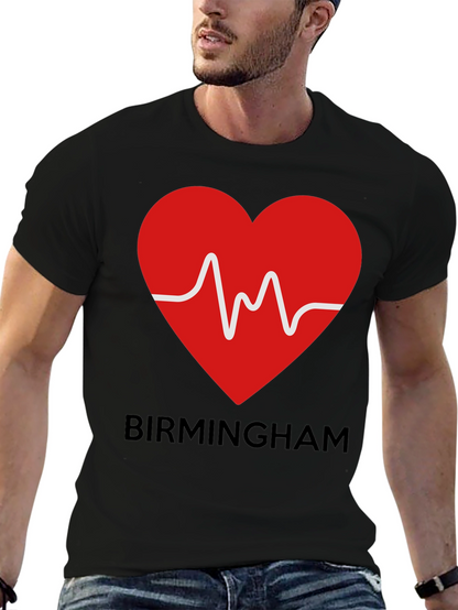 Birmingham Heartbeat Graphic Tee