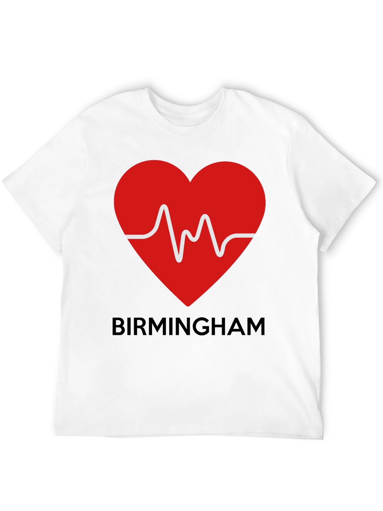 Birmingham Heartbeat Graphic Tee