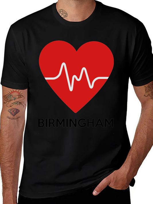 Birmingham Heartbeat Graphic Tee