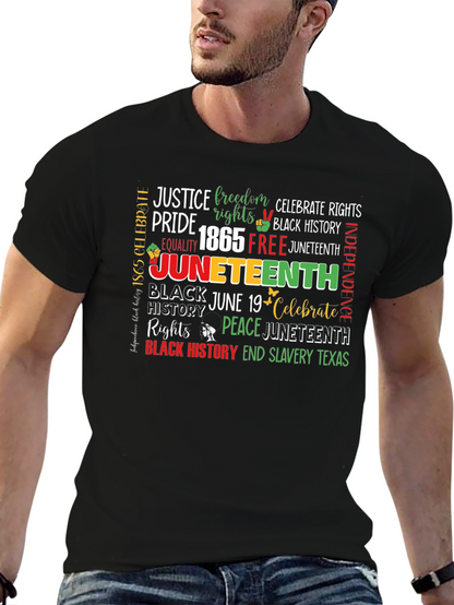Juneteenth Freedom Black History T-Shirt