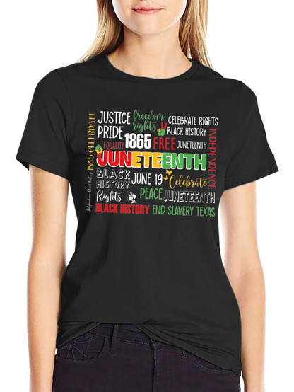 Juneteenth Freedom Black History T-Shirt
