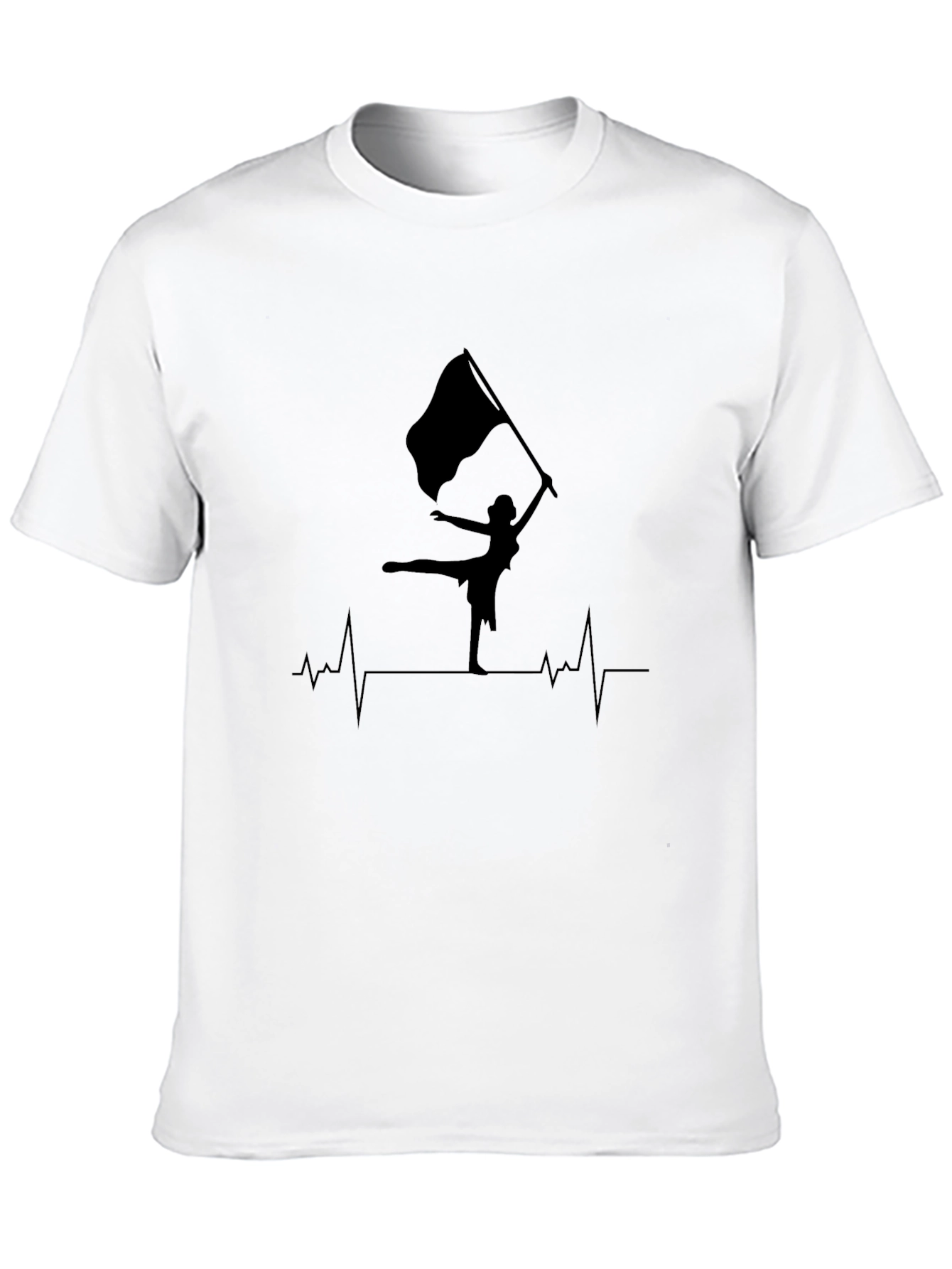 Color Guard Heartbeat T-Shirt