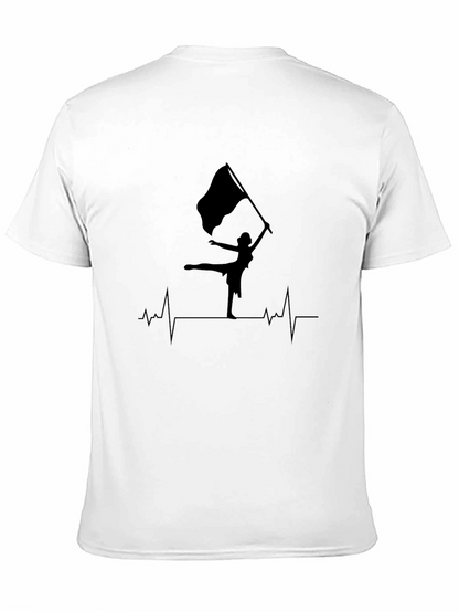 Color Guard Heartbeat T-Shirt