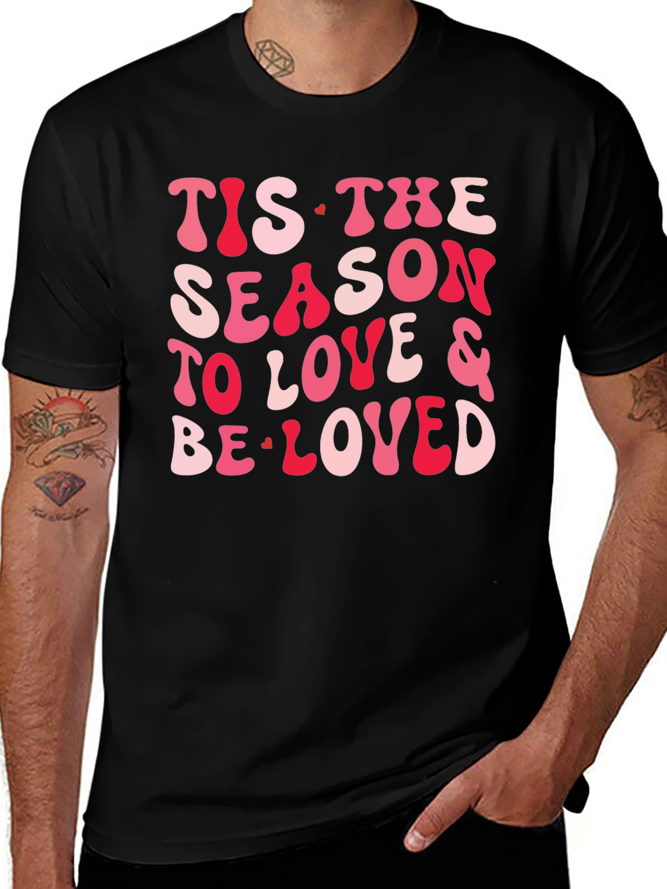 Festive Valentines Tis the Season T-Shirt