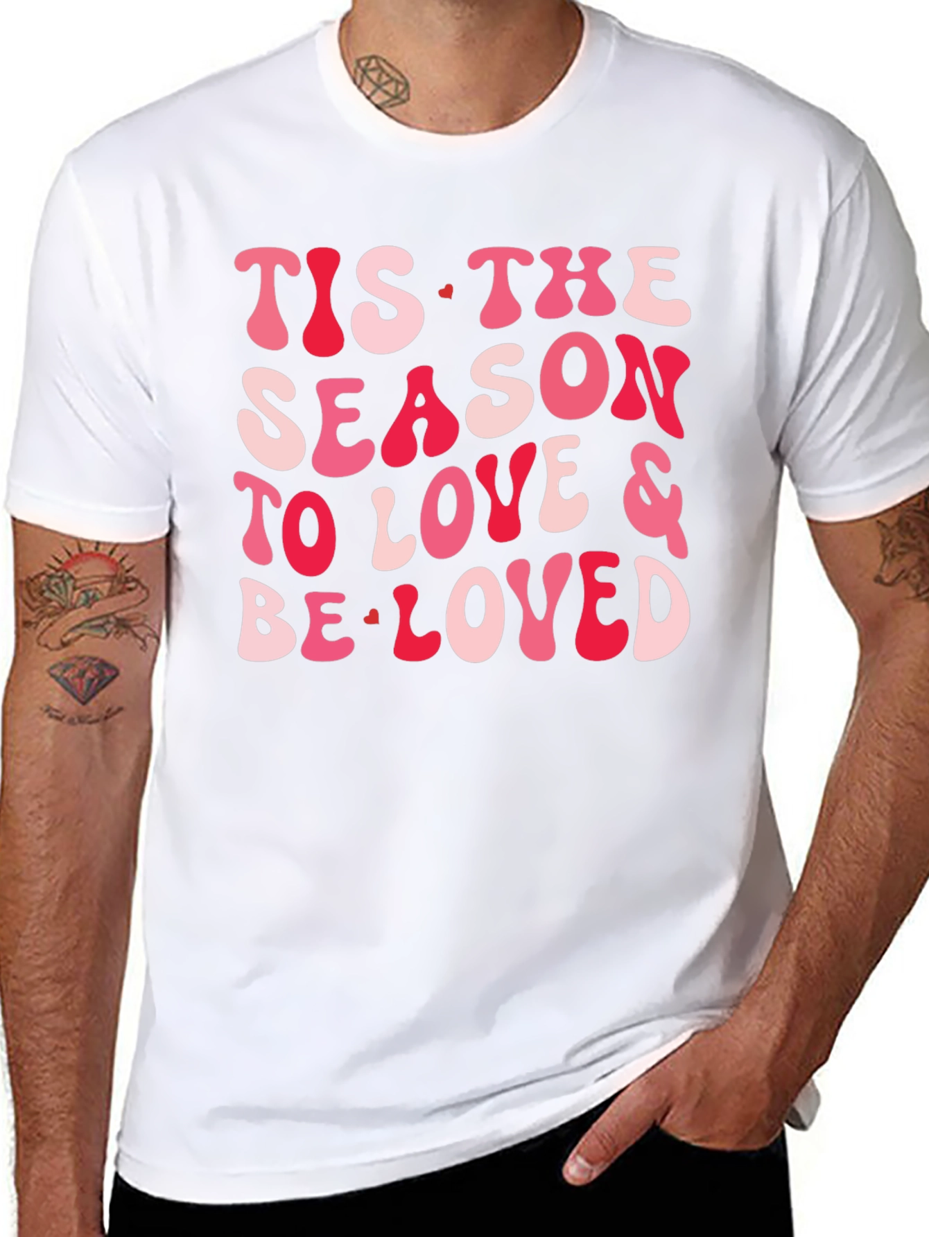 Festive Valentines Tis the Season T-Shirt