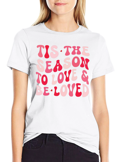 Festive Valentines Tis the Season T-Shirt