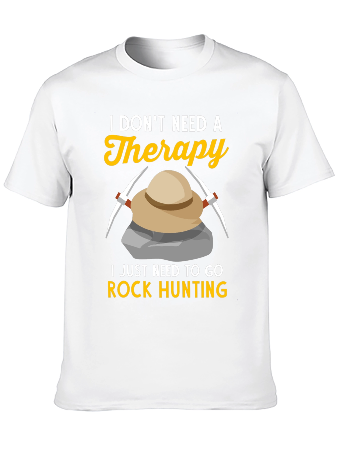Rock Hunting Therapy T-Shirt
