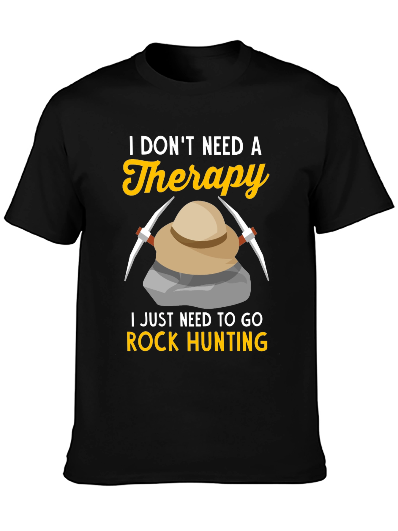 Rock Hunting Therapy T-Shirt