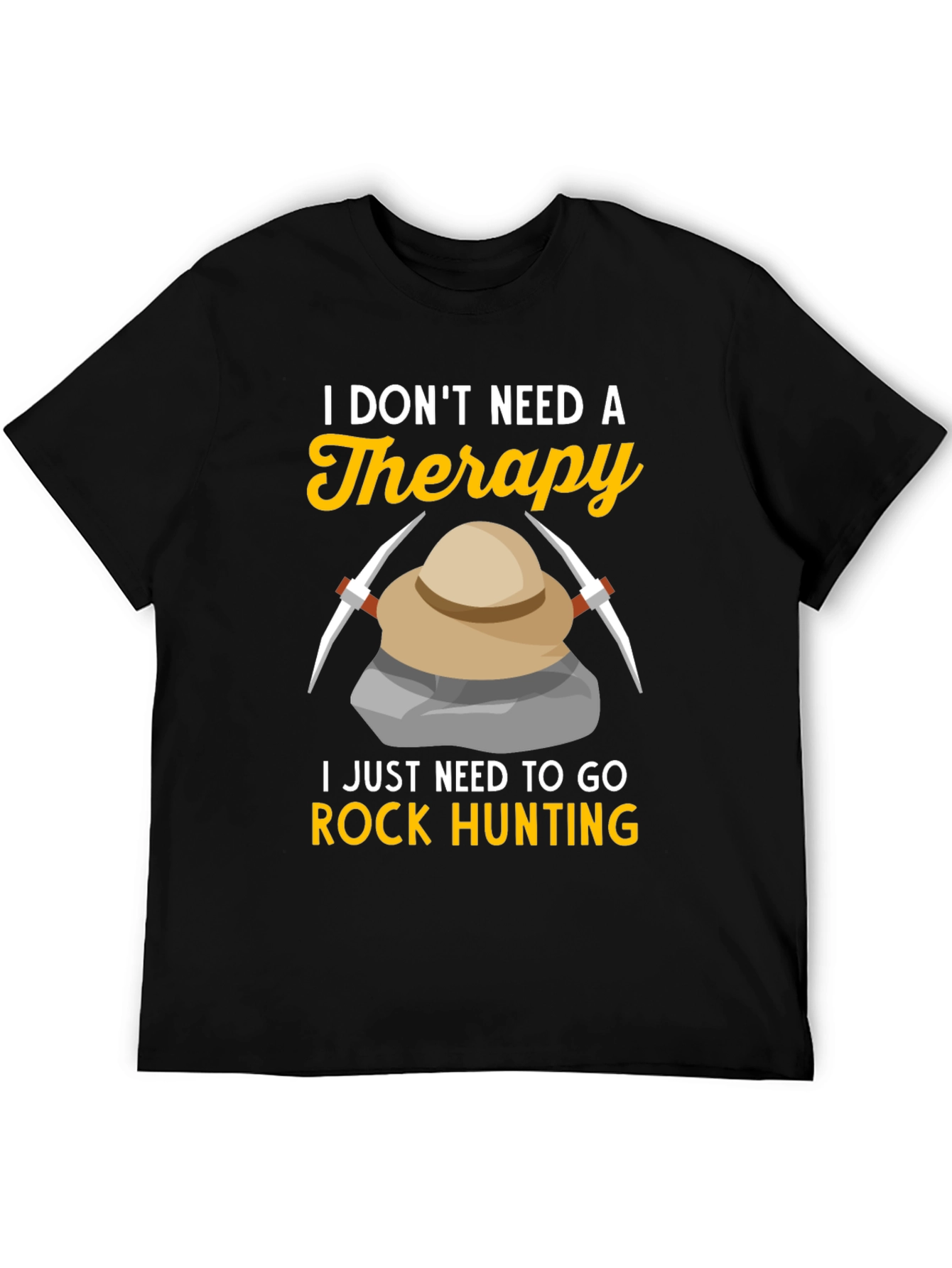 Rock Hunting Therapy T-Shirt