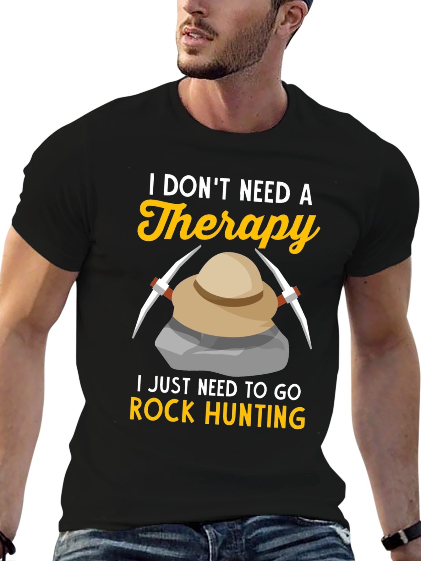 Rock Hunting Therapy T-Shirt
