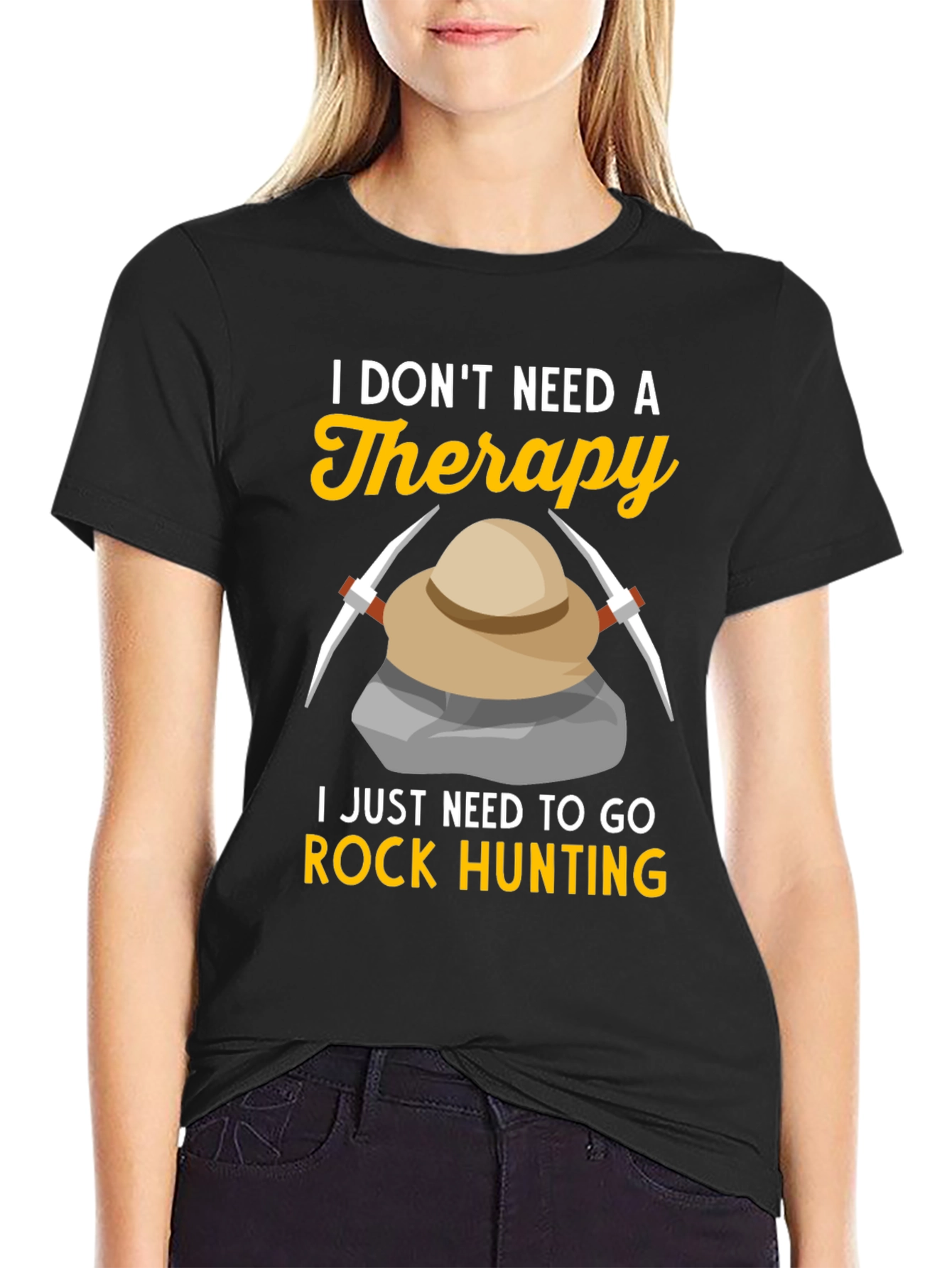 Rock Hunting Therapy T-Shirt