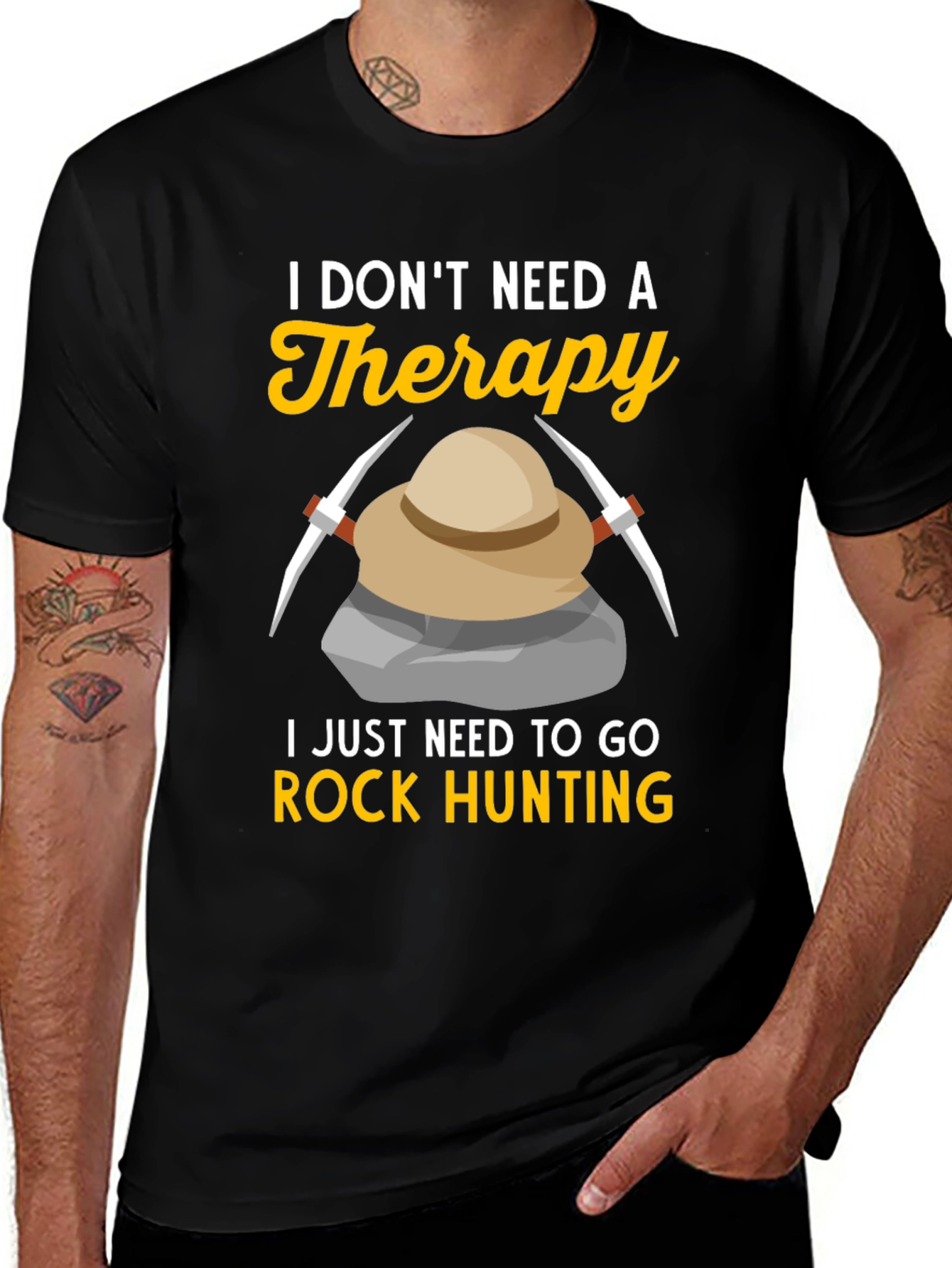 Rock Hunting Therapy T-Shirt