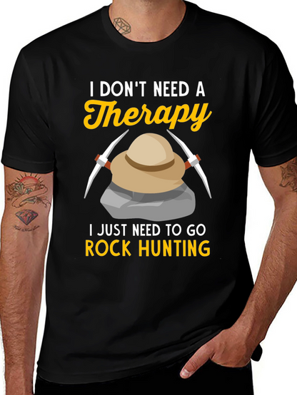 Rock Hunting Therapy T-Shirt