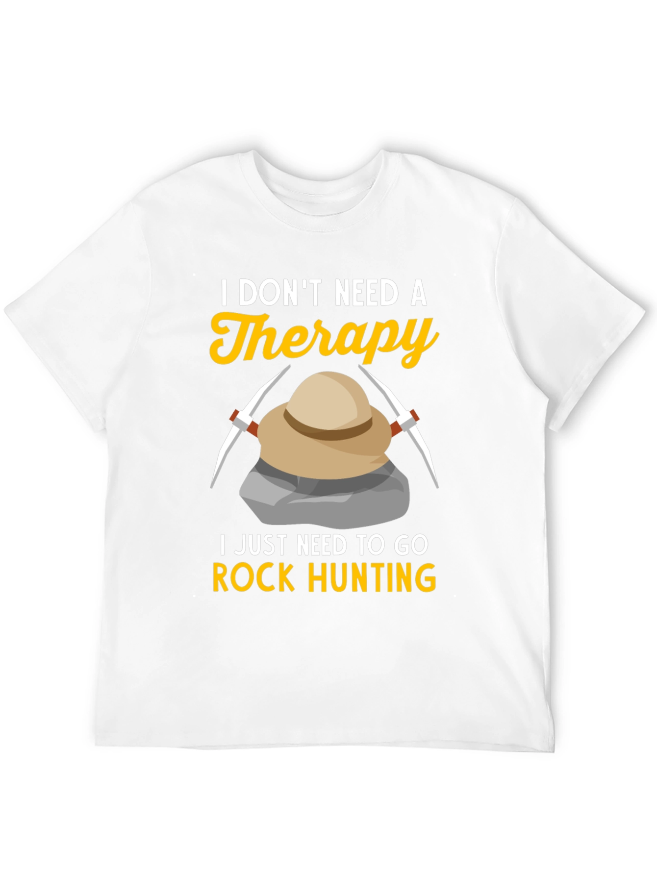 Rock Hunting Therapy T-Shirt