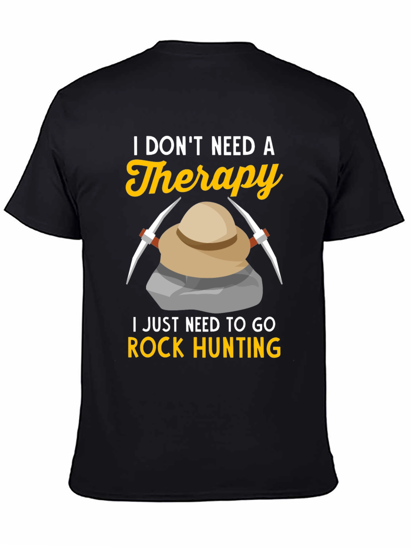 Rock Hunting Therapy T-Shirt