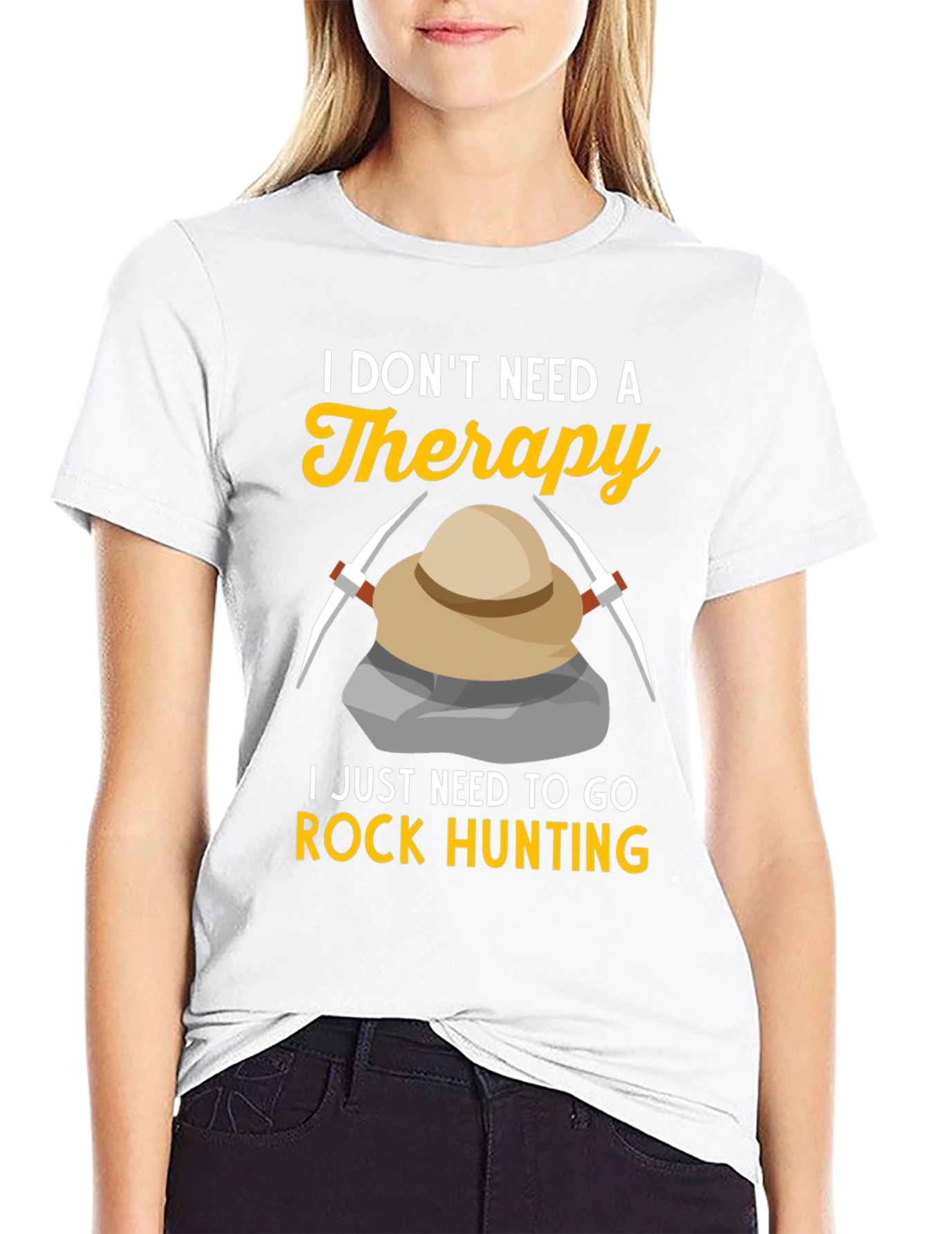 Rock Hunting Therapy T-Shirt