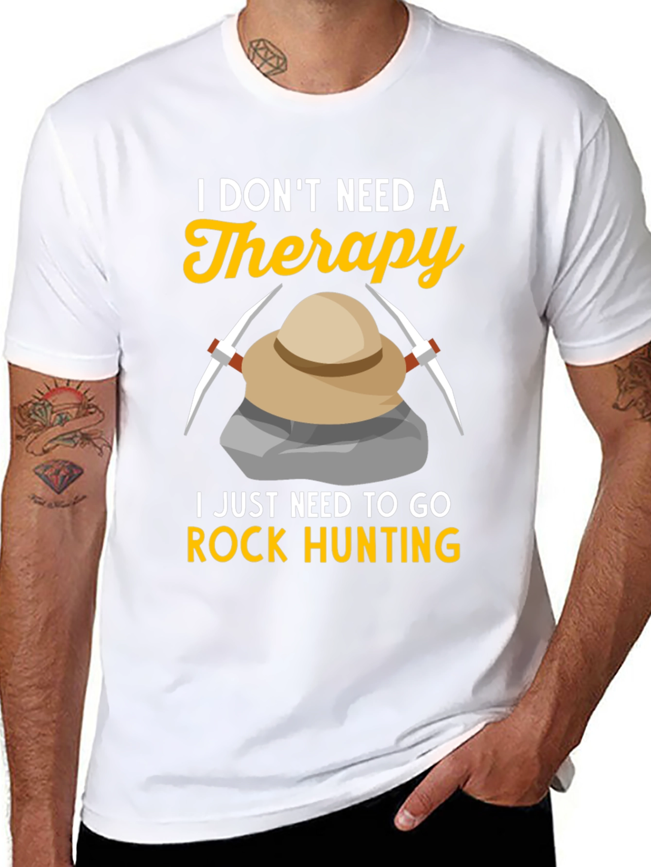 Rock Hunting Therapy T-Shirt