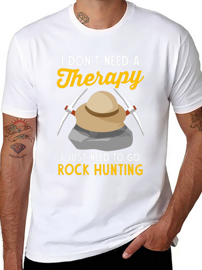 Rock Hunting Therapy T-Shirt