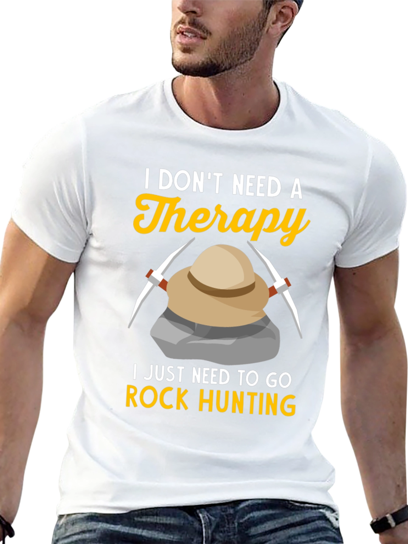 Rock Hunting Therapy T-Shirt