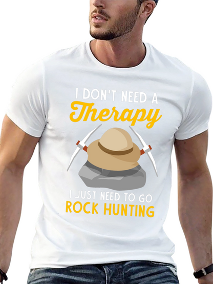 Rock Hunting Therapy T-Shirt