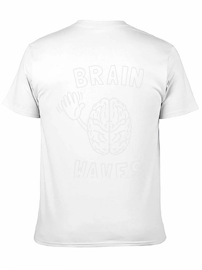 Brain Waves Graphic Tee - Unique Design
