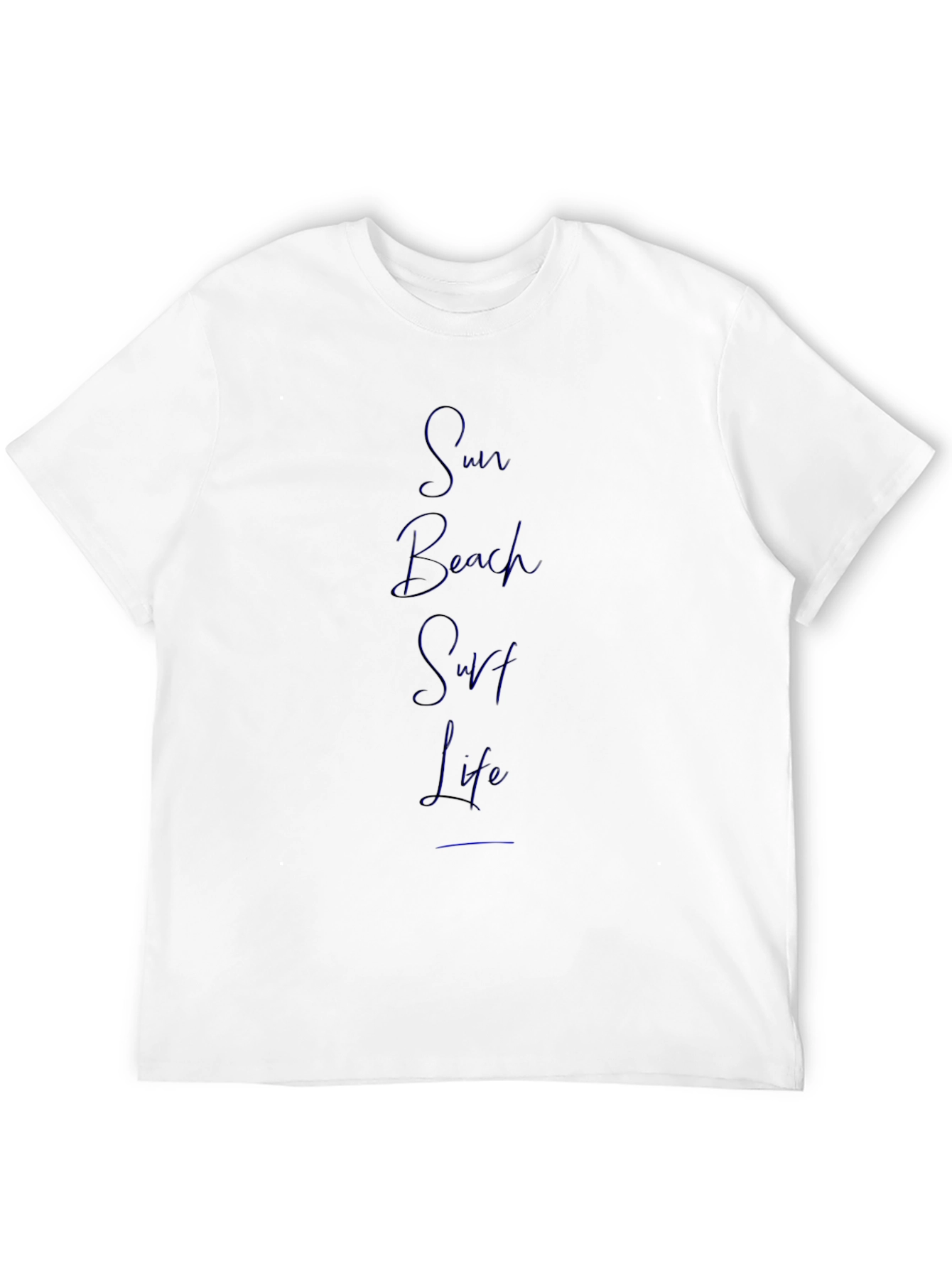 Sun Beach Surf Life Graphic T-Shirt