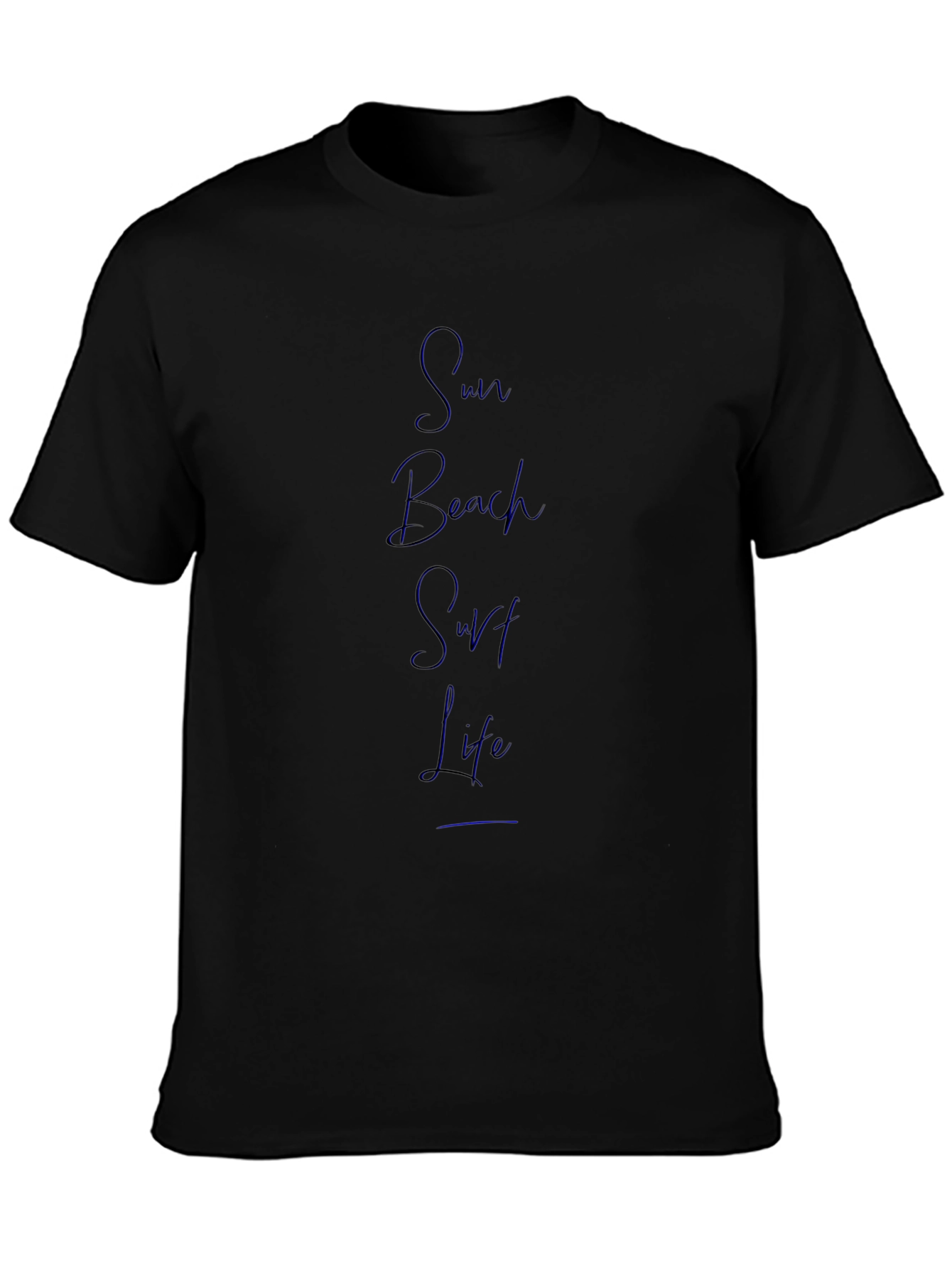 Sun Beach Surf Life Graphic T-Shirt