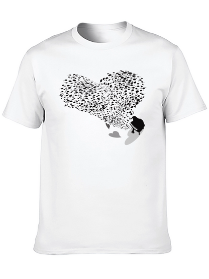 School of Fish Heart Graphic Tee