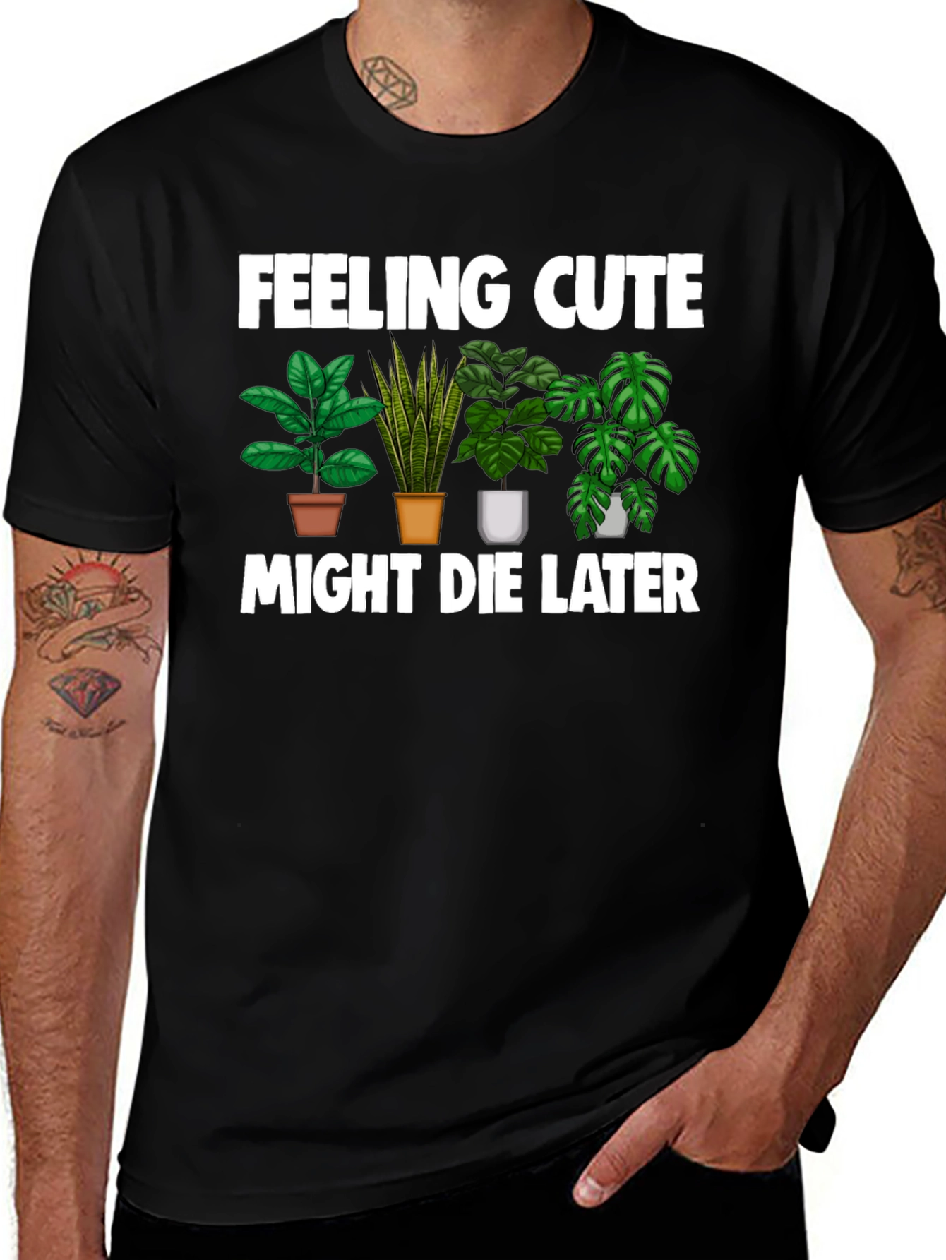 Feeling Cute Might Die Later T-Shirt