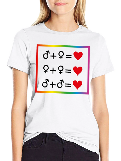 Love Wins Equality T-Shirt - Pride Rainbow Design